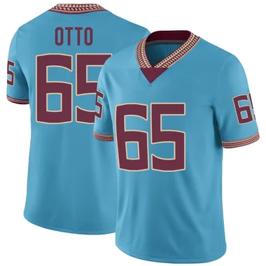 Men's Game Andre Otto Florida State Seminoles André Otto Replica Turquoise Heritage Jersey