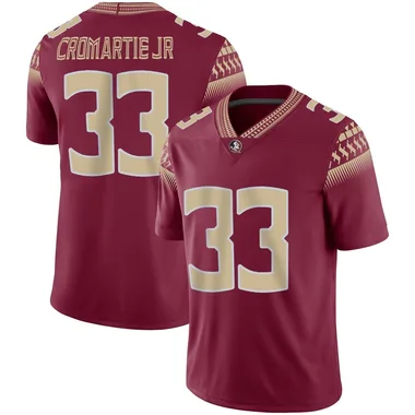 Men's Game Antonio Cromartie Jr. Florida State Seminoles Garnet Football Jersey