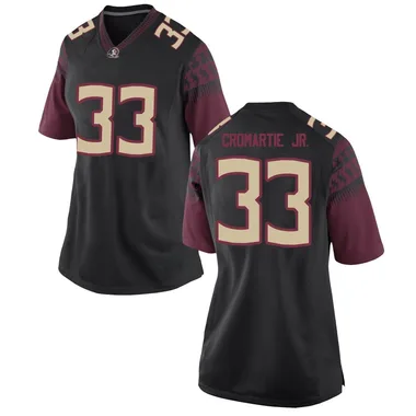 Women's Game Antonio Cromartie Jr. Florida State Seminoles Football College Jersey - Black