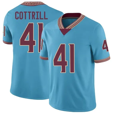 Youth Game AJ Cottrill Florida State Seminoles Replica Turquoise Heritage Jersey