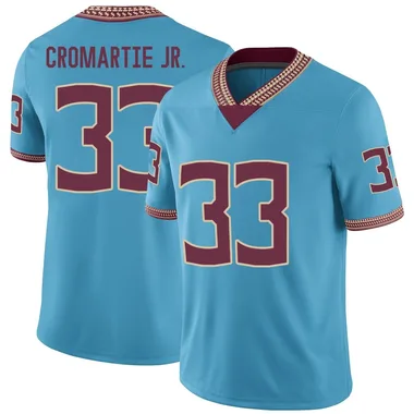 Youth Game Antonio Cromartie Jr. Florida State Seminoles Replica Turquoise Heritage Jersey