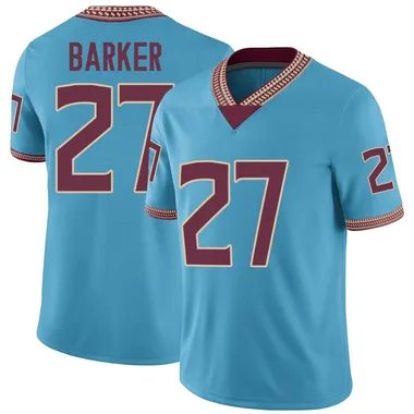 Youth Game Ashlynd Barker Florida State Seminoles Replica Turquoise Heritage Jersey
