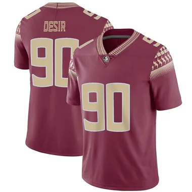 Youth Limited Darryll Desir Florida State Seminoles Garnet Football Jersey