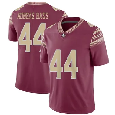 Youth Limited Nick Roebas-Bass Florida State Seminoles Garnet Football Jersey